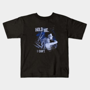 Edward Scissorhands Hold Me I Can't Kids T-Shirt